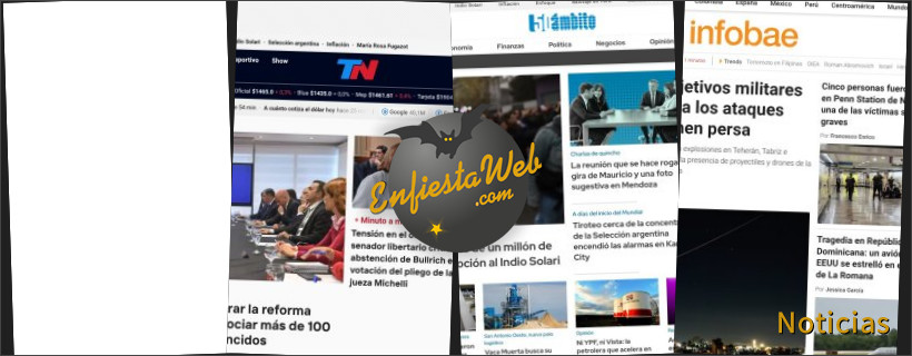 Resumen de noticias - 08/06/2026 Resumen de noticias - 08/06/2026